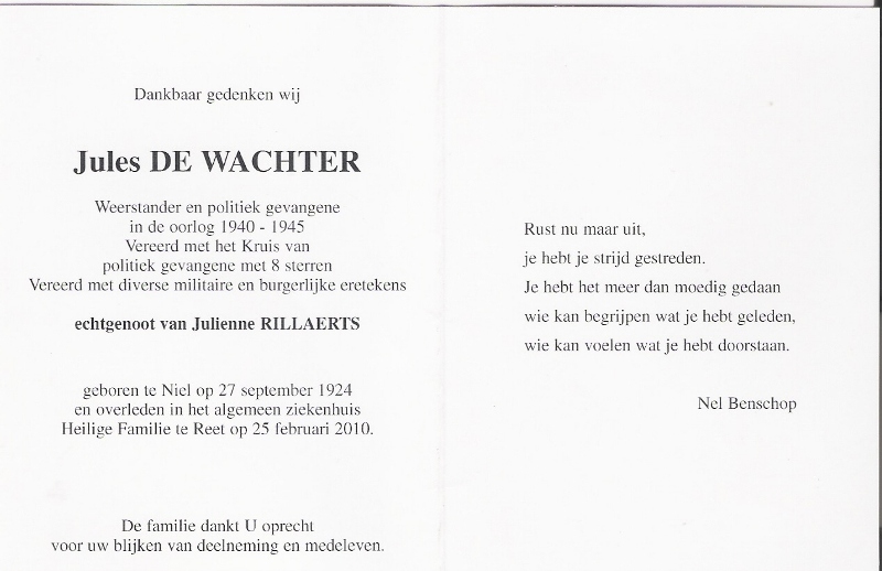 Jules De Wachter