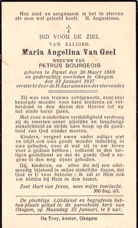 Maria Angelina Van Geel