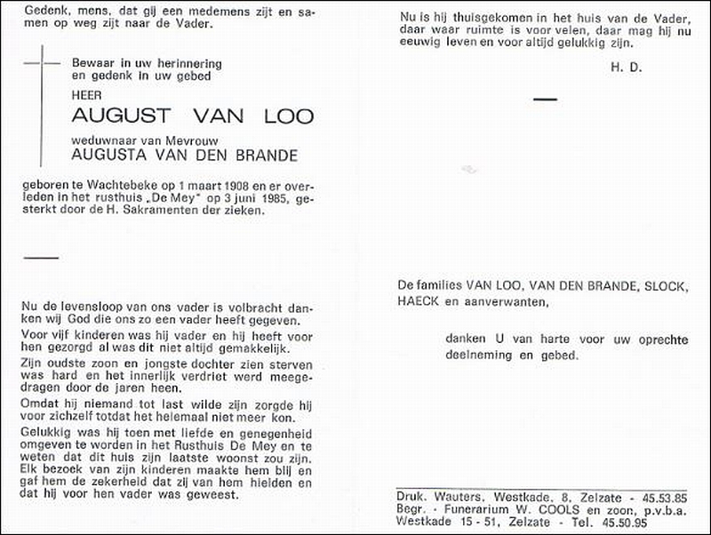 August Van Loo