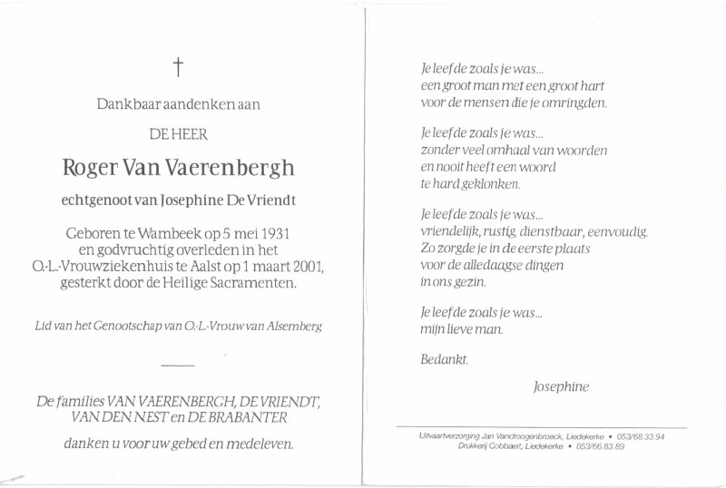 Roger Van Vaerenbergh