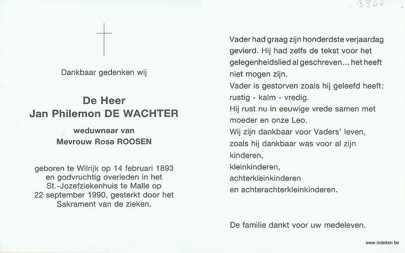 Jan Philemon De Wachter