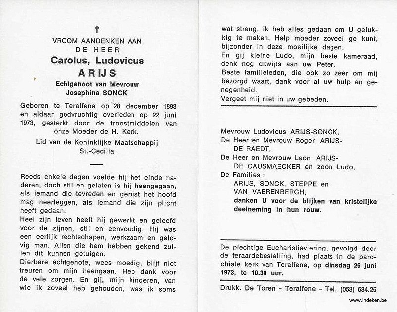 Carolus Ludovicus Arijs