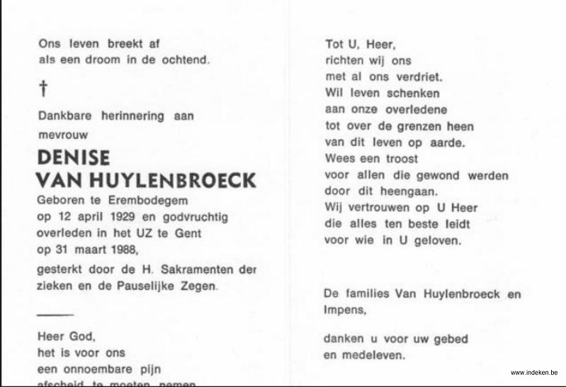 Denise Van Huylenbroeck