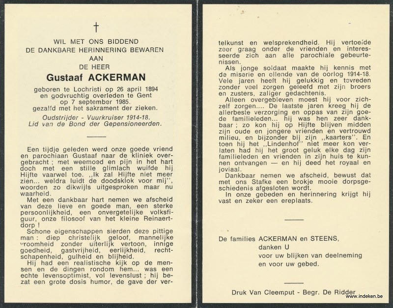 Gustaaf Ackerman