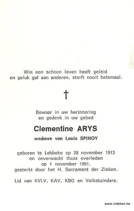 Clementine Arys