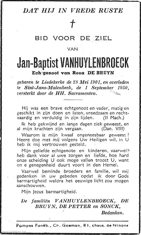 Jan Baptist Vanhuylenbroeck