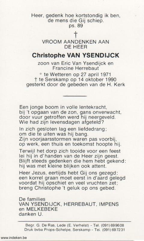Christophe Van Ysendijck