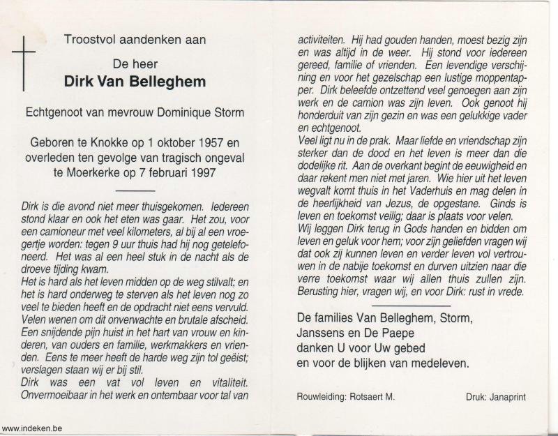 Dirk Van Belleghem