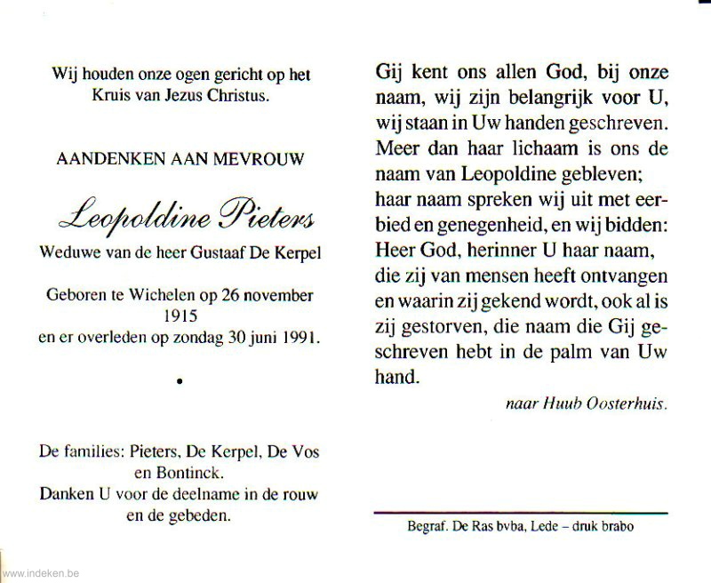 Leopoldine Pieters