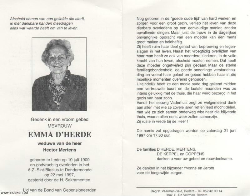 Emma D Herde
