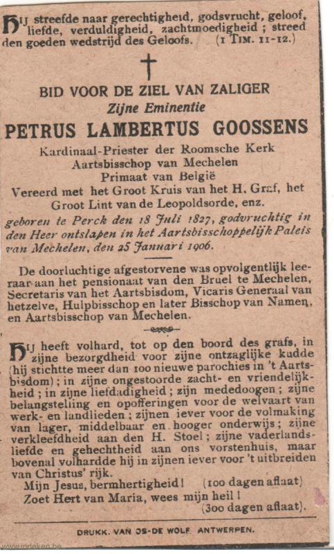 Petrus Lambertus Goossens