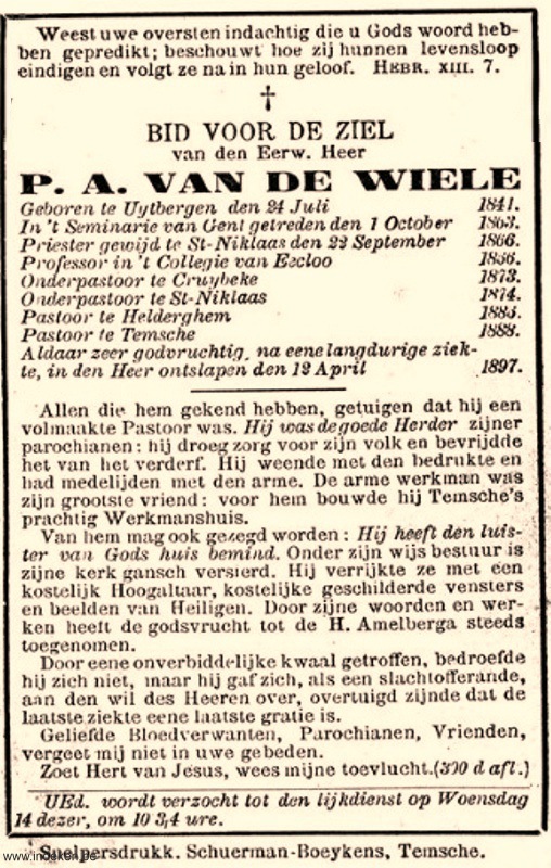 Pieter Ambrosius Van De Wiele