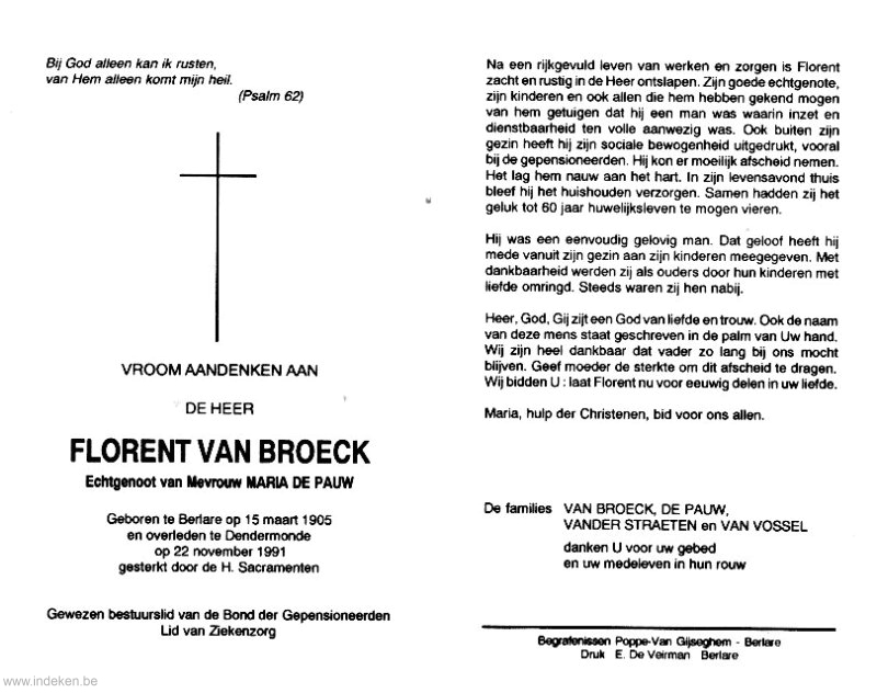 Florent Van Broeck