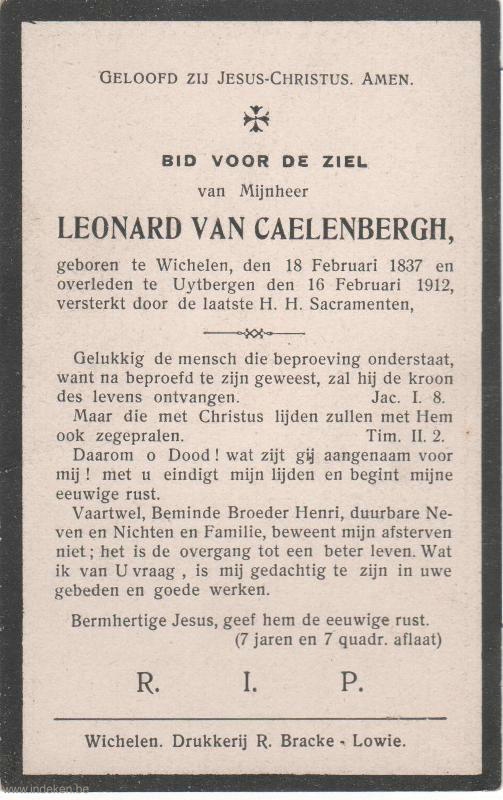 Leonard Van Caelenbergh