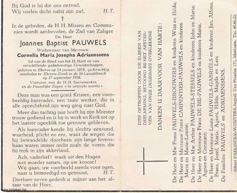 Joannes Baptist Pauwels