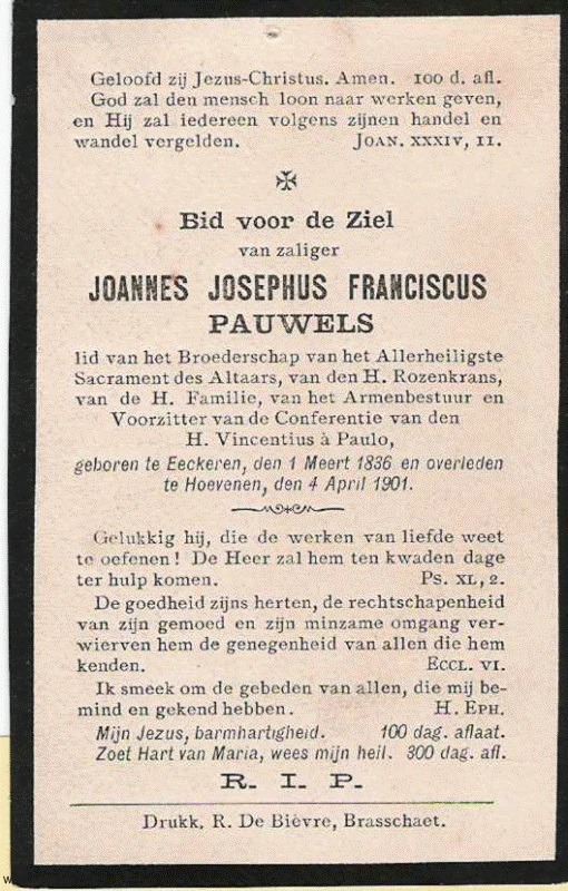 Joannes Josephus Pauwels