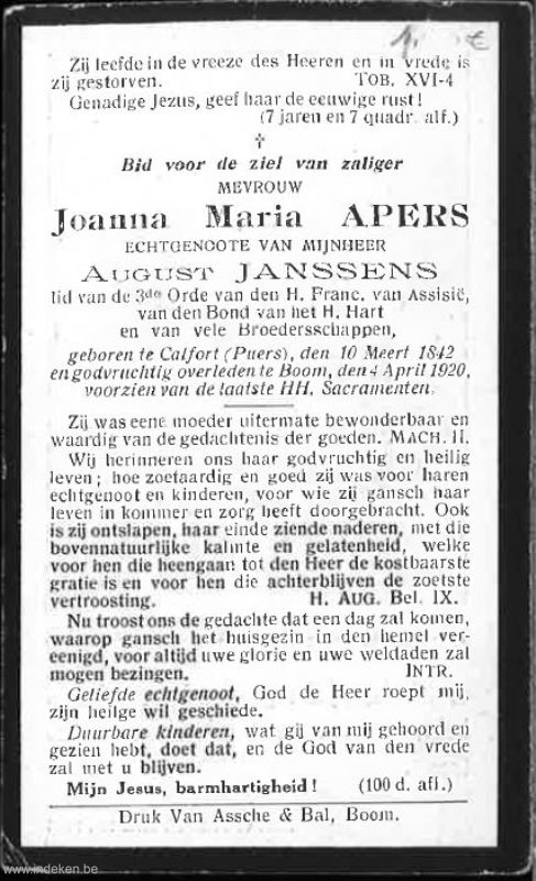 Joanna Maria Apers