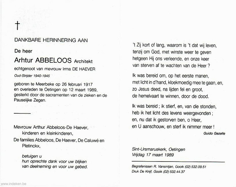Arthur Abbeloos