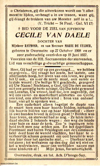 Cecile Van Daele