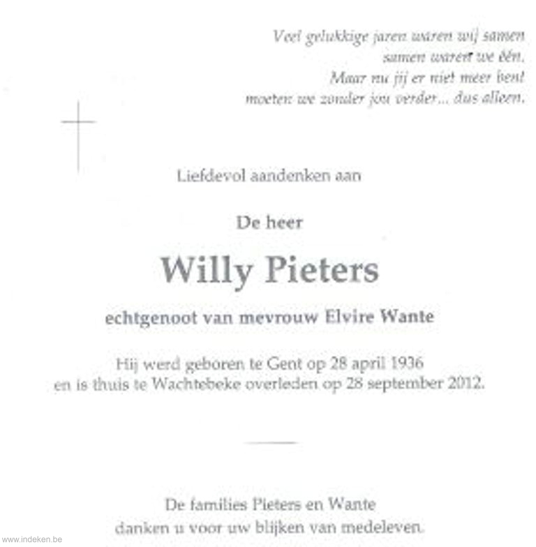 Willy Pieters