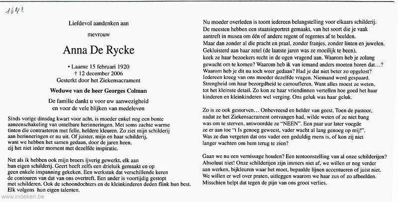 Anna De Rijcke