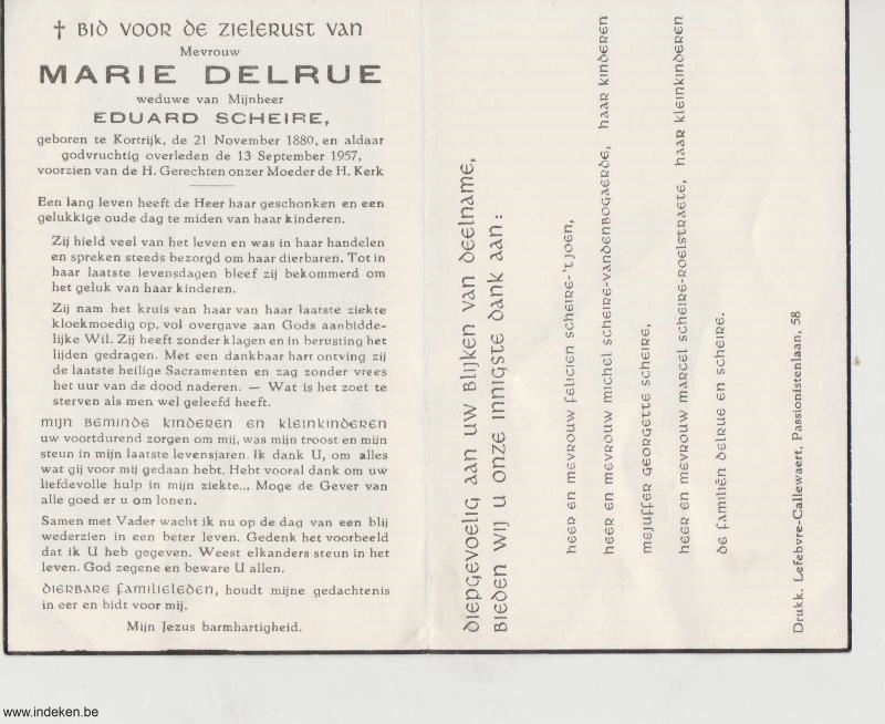 Marie Louise Delrue
