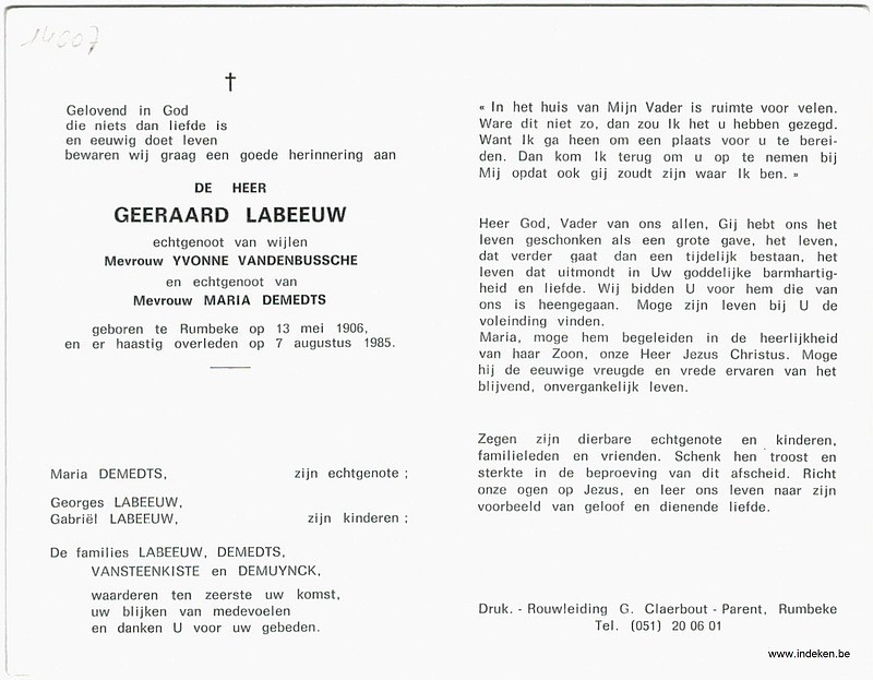 Geeraard Labeeuw