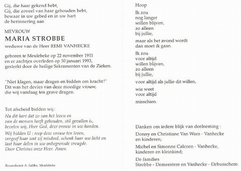 Maria Strobbe