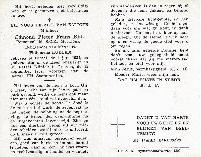 Edmond Pieter Frans Bel