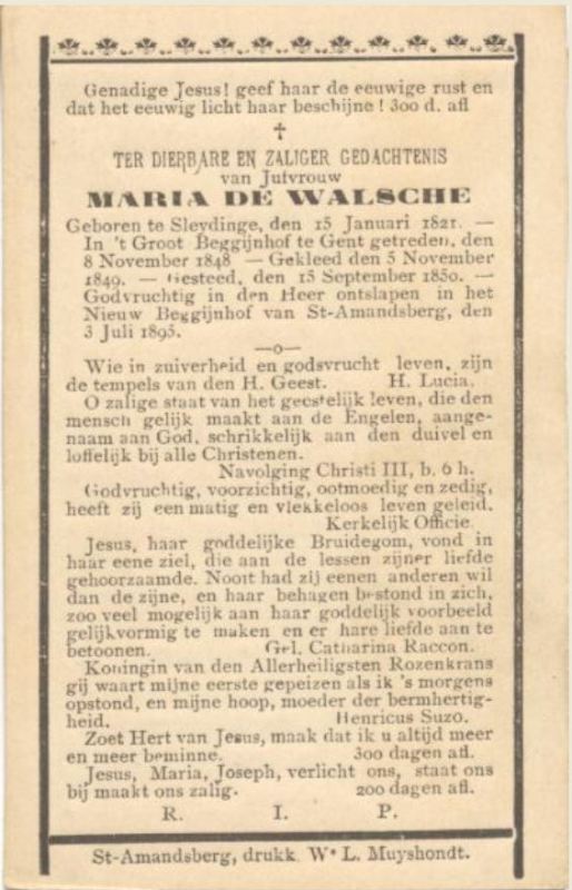 Maria De Walsche