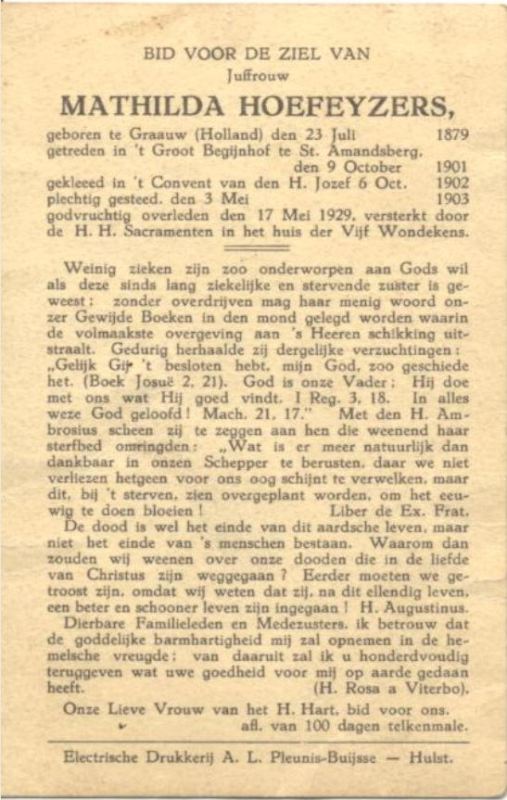 Mathilda Hoefeyzers
