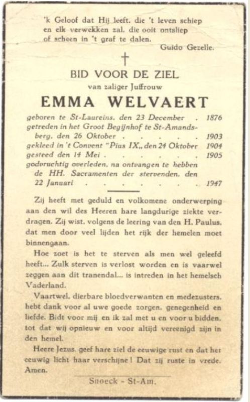 Emma Marie Welvaert