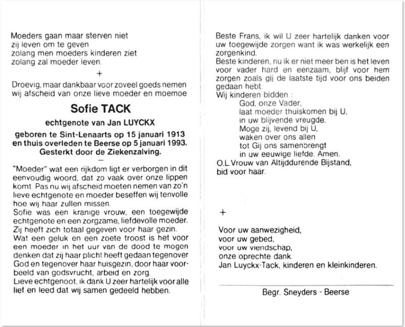 Maria Sophia Ludoviva Tack