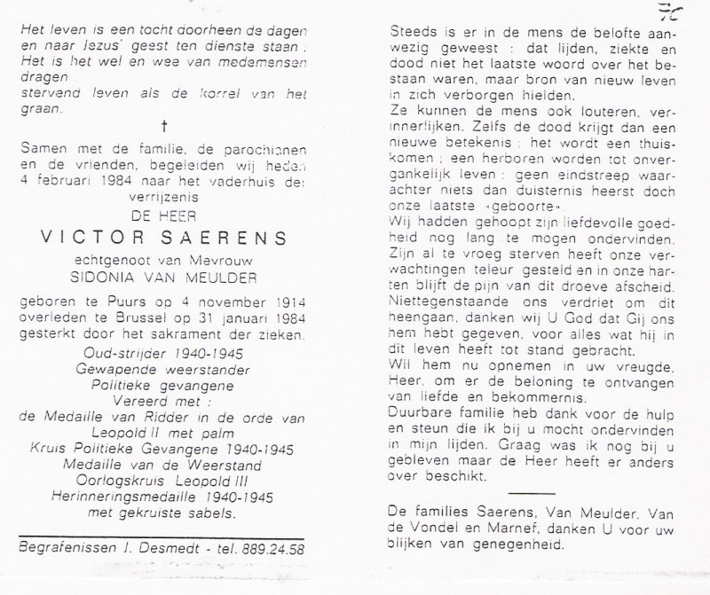 Victor Saerens