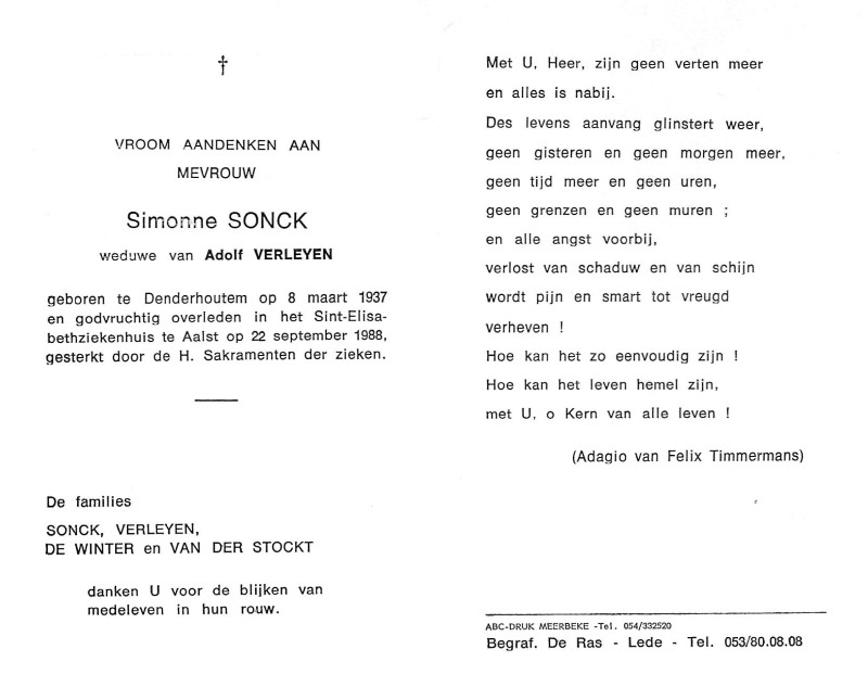 Simonne Irma Maria Sonck