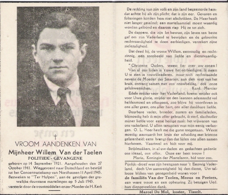 Willem Louis Van Der Taelen