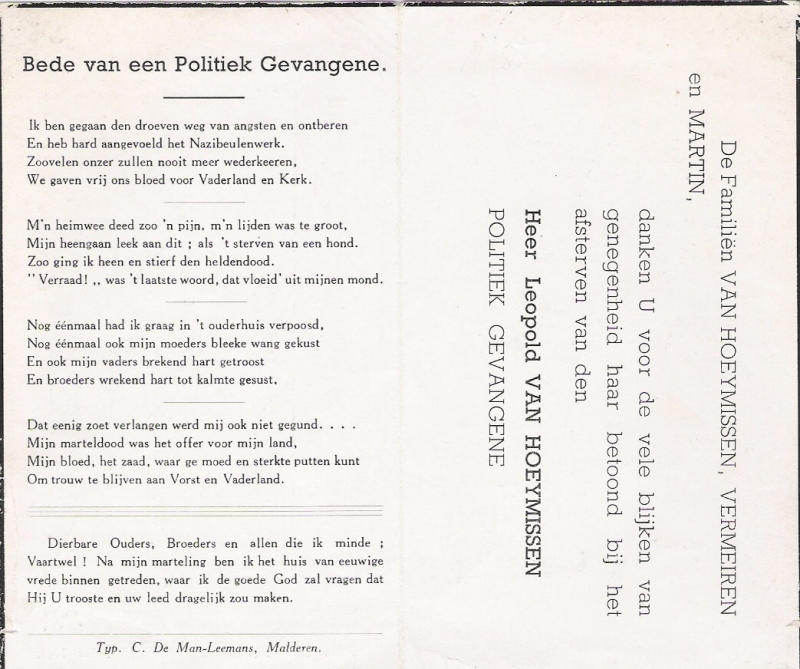 Leopold Maria Van Hoeymissen