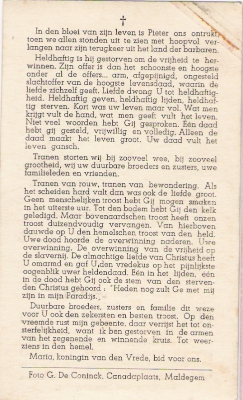Pieter Van Obbergen