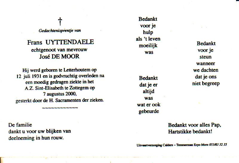 Frans Uyttendaele