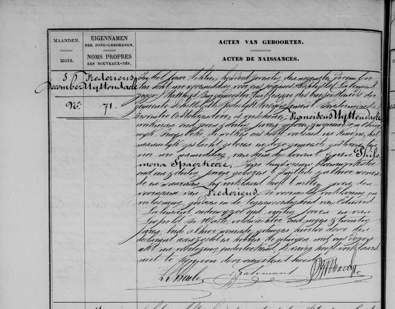 Fredericus Uyttendaele