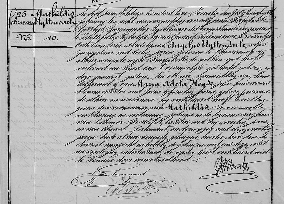 Mathildis Uyttendaele