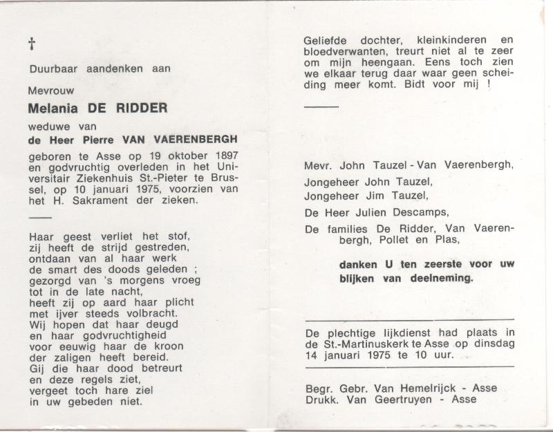 Melania De Ridder