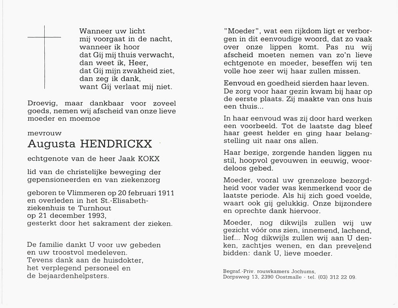Augusta Hendrickx