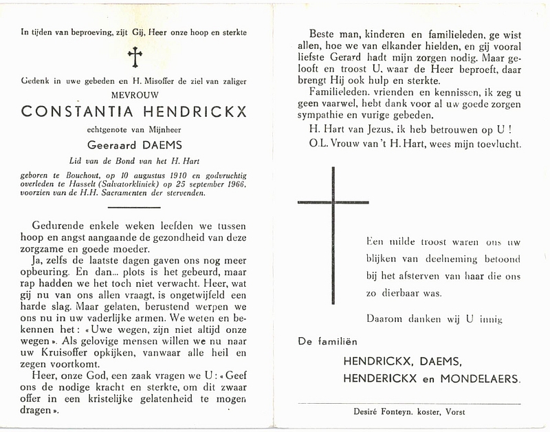 Constantia Hendrickx