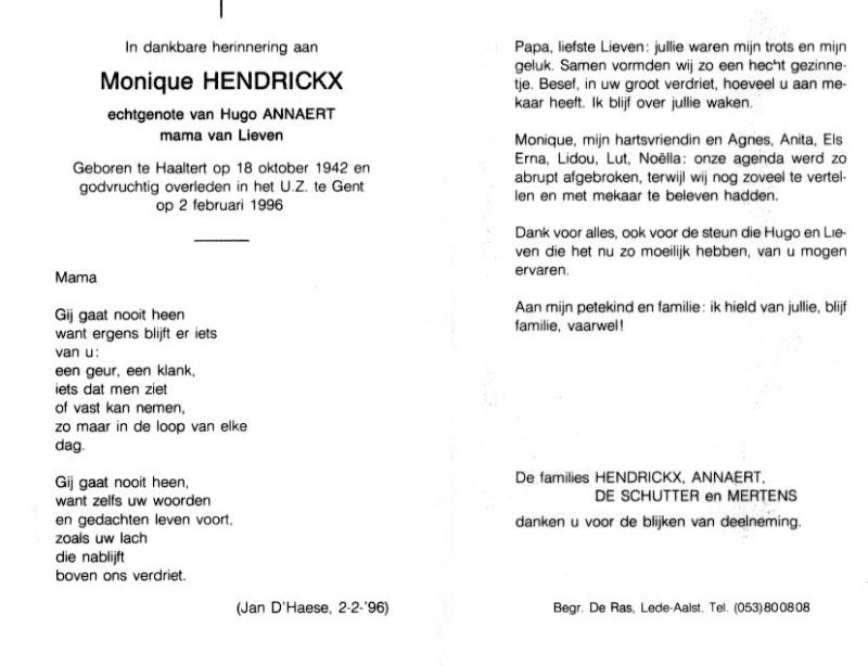 Monique Hendrickx