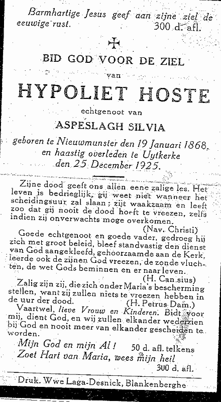 Hypolitus Josephus Hoste