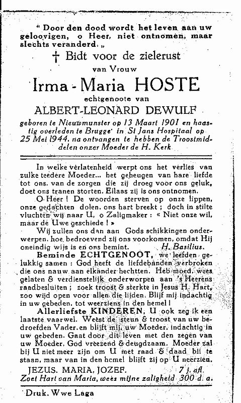 Irma Marie Hoste