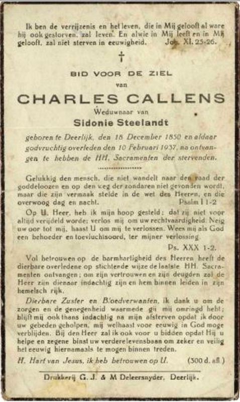 Charles Louis Callens