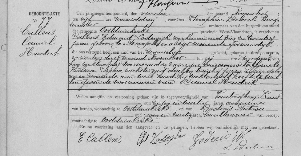 Camiel Hendrik Callens