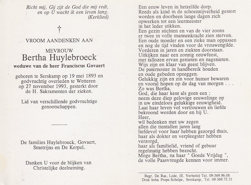 Bertha Amanda Huylebroeck
